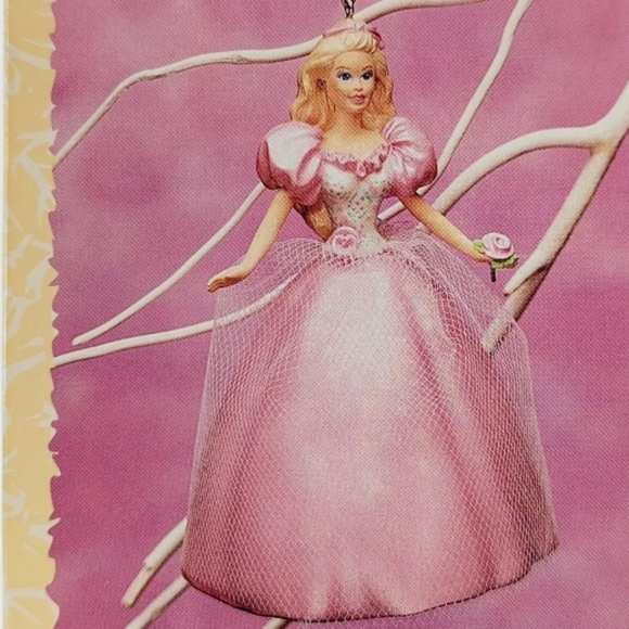 VTG 1996 HALLMARK KEEPSAKE ORNAMENT "SPRINGTIME BARBIE" COLLECTOR'S SERIES - Picture 3 of 5